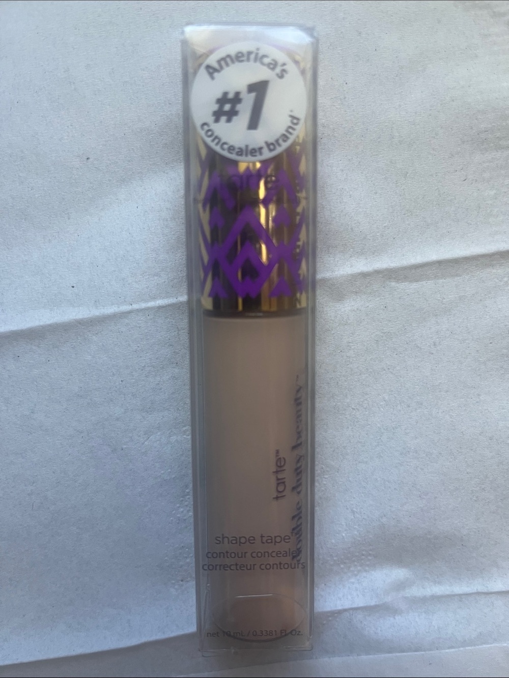 tarte concealer with purple and gold cap 20B Light